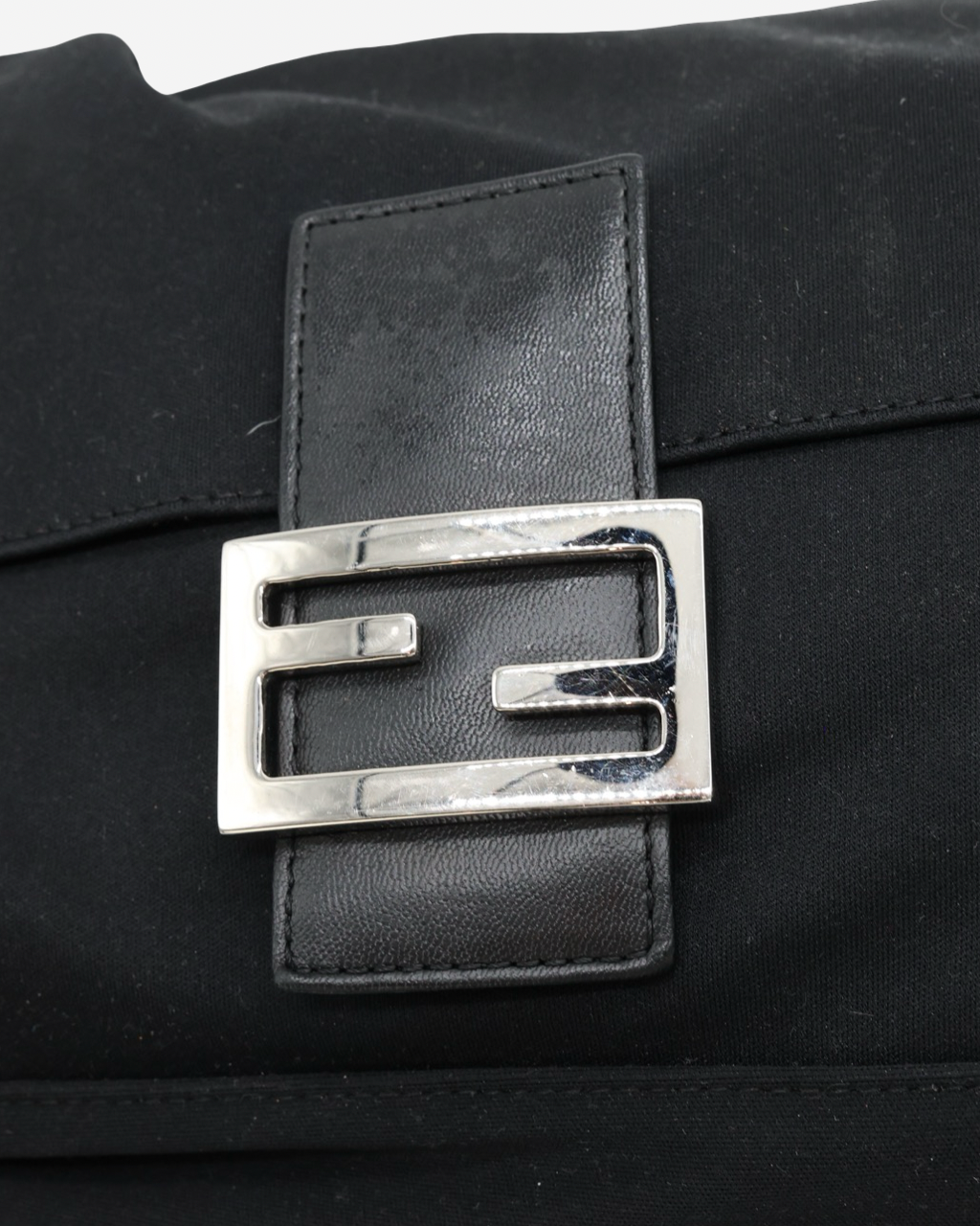 Fendi Mamma Baguette Nylon Bag
