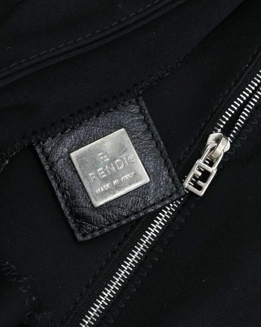 Fendi Mamma Baguette Nylon Bag