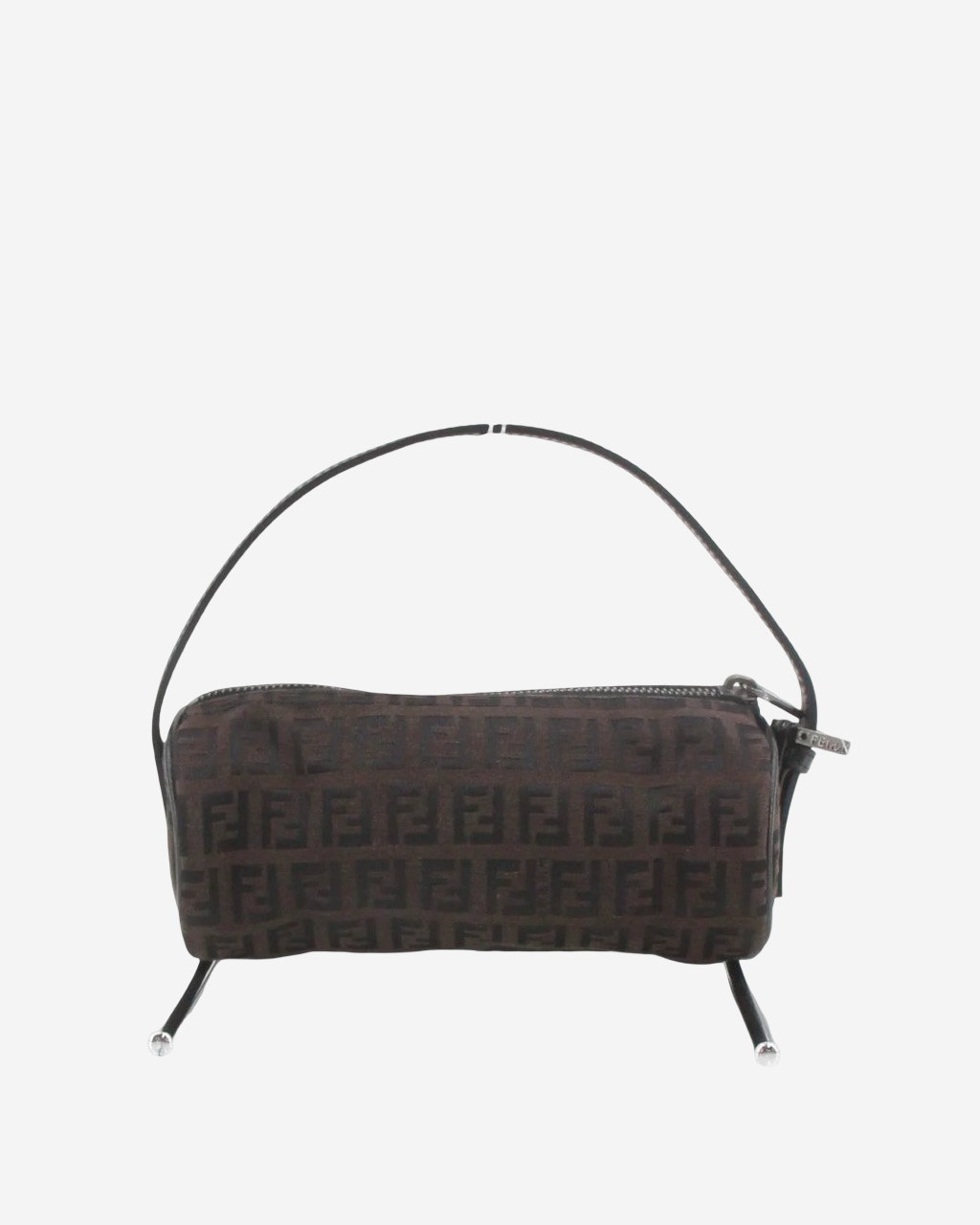 Fendi Zucchino Barrel Bag