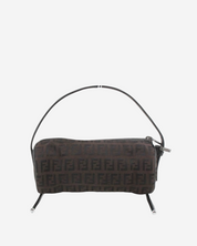 Fendi Zucchino Barrel Bag