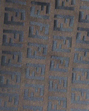 Fendi Zucchino Barrel Bag