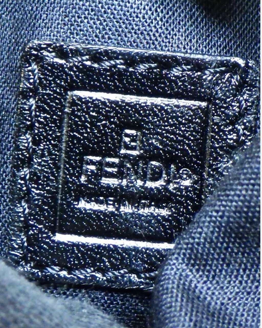 Fendi Zucchino Barrel Bag