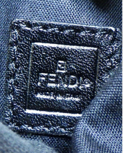 Fendi Zucchino Barrel Bag