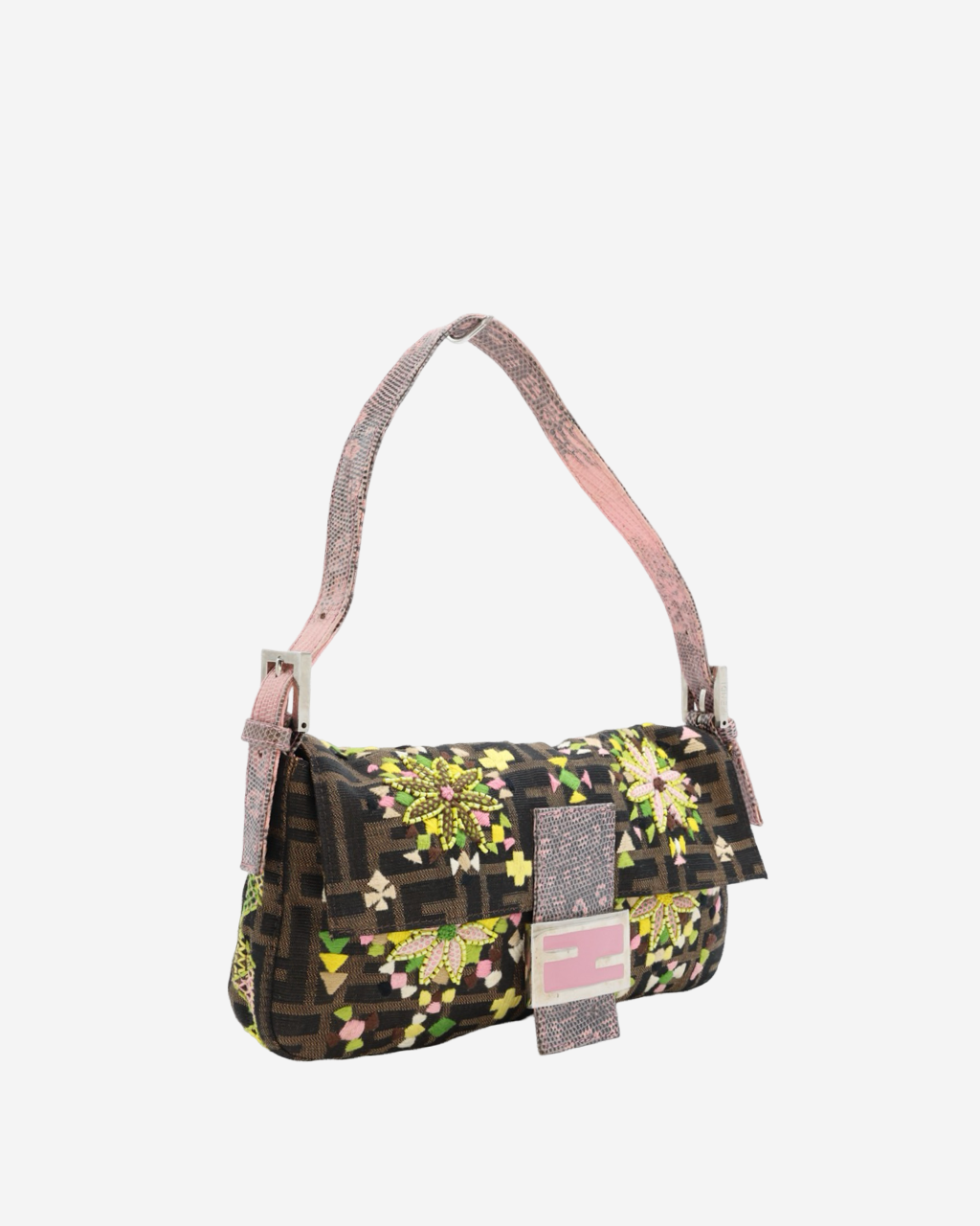Fendi Baguette Zucca Bag
