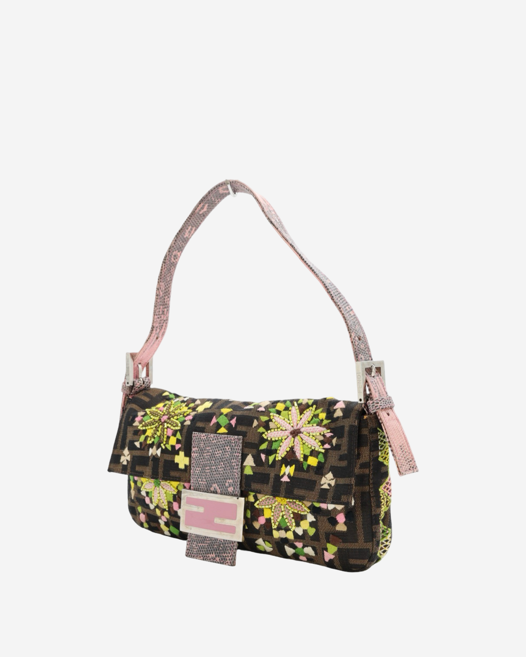 Fendi Baguette Zucca Bag