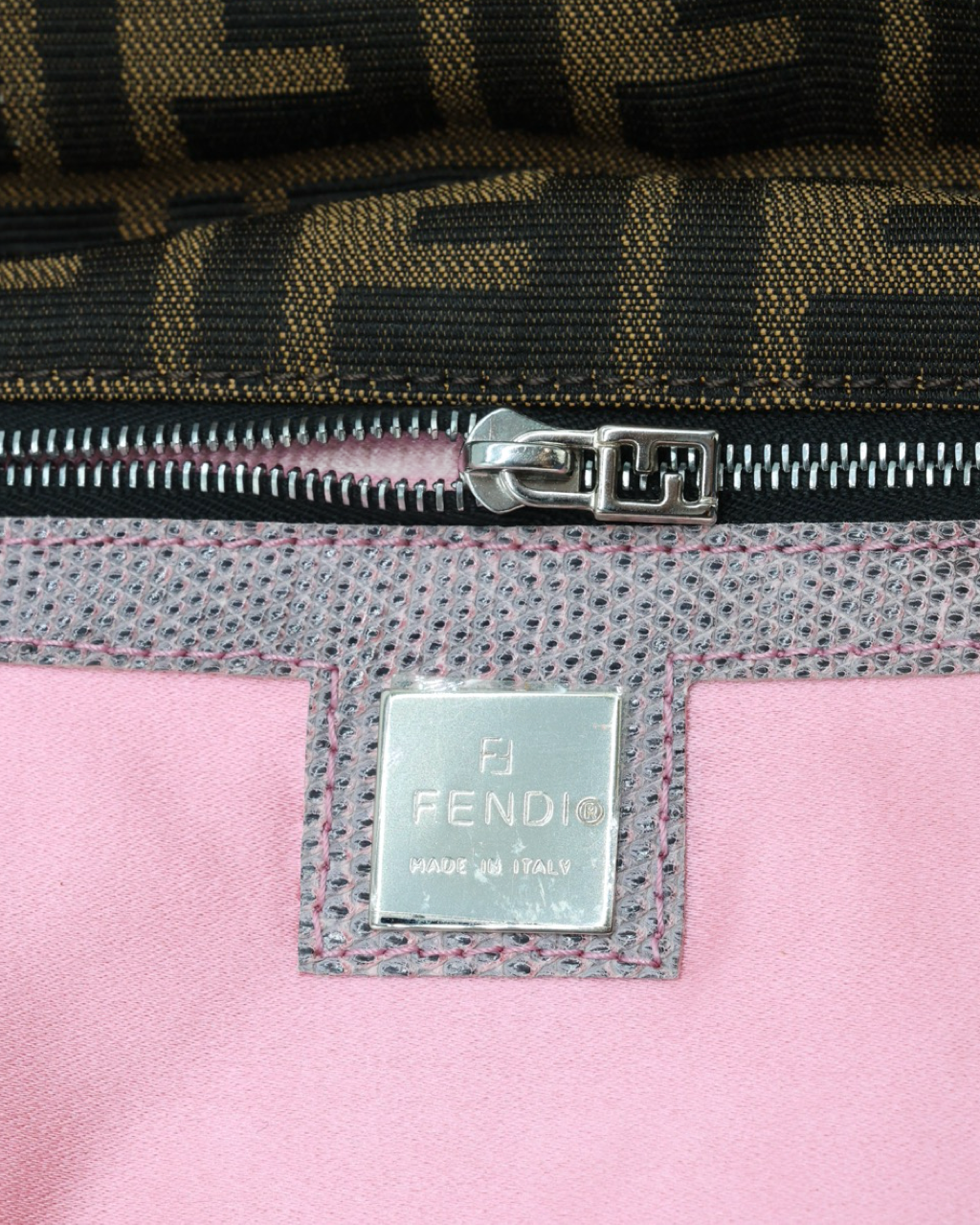 Fendi Baguette Zucca Bag
