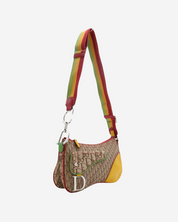 Dior Trotter Rasta Double Saddle Bag 2004