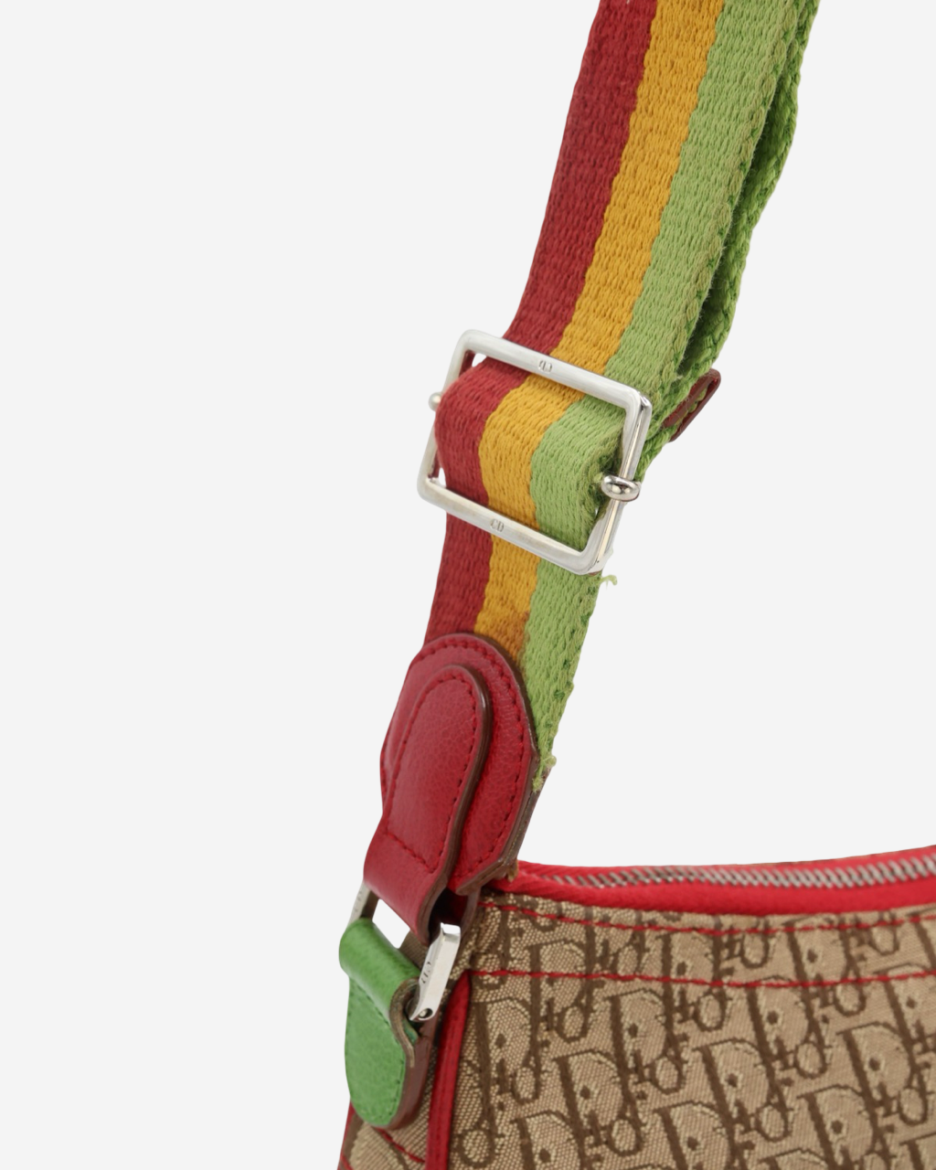 Dior Trotter Rasta Double Saddle Bag 2004