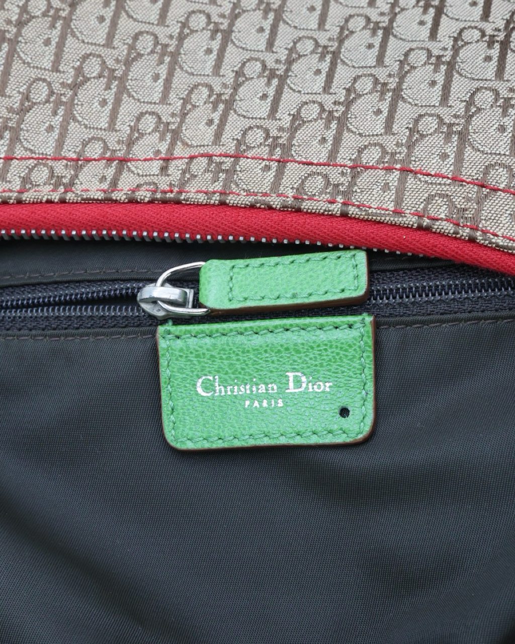 Dior Trotter Rasta Double Saddle Bag 2004