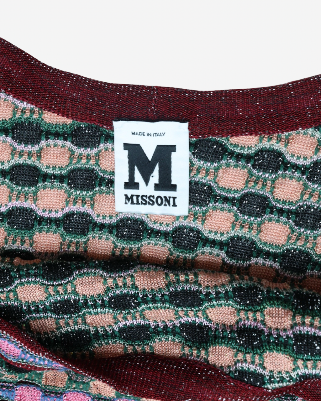 Vestido Missoni Cuadros 42 IT