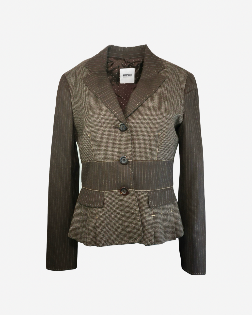 Blazer Moschino Patchwork 44 IT