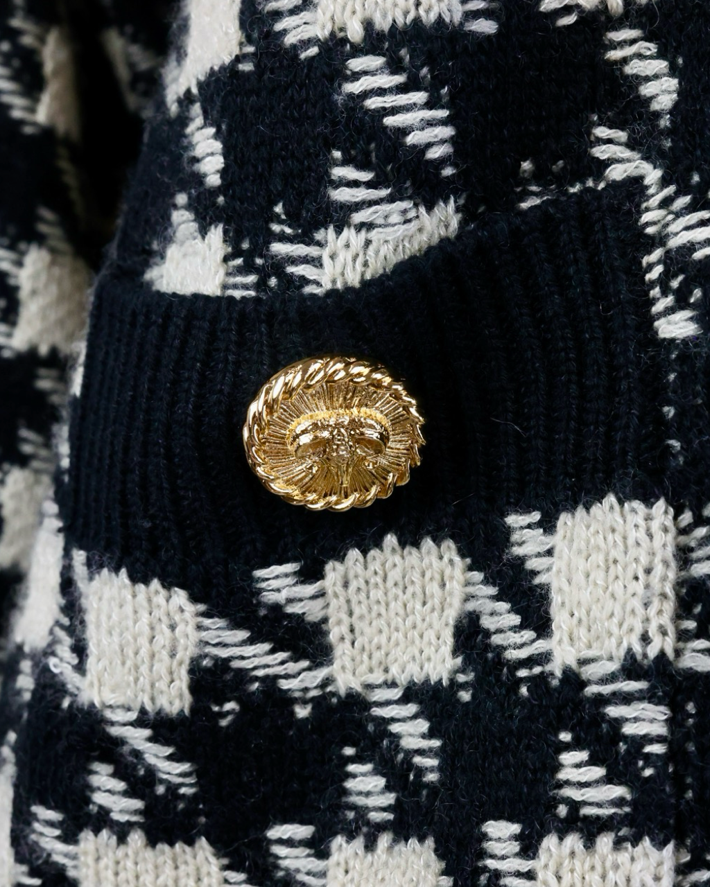 Gucci Knitted Jacket L