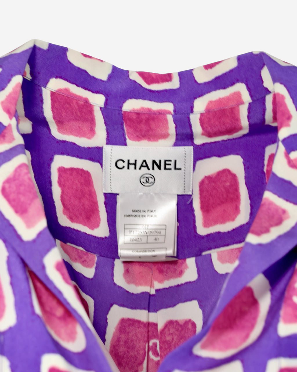 Blusa Chanel Acuarela 40 FR