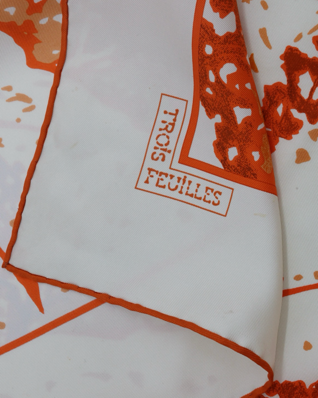 Mascada Hermès Trois Feuilles