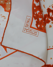 Mascada Hermès Trois Feuilles