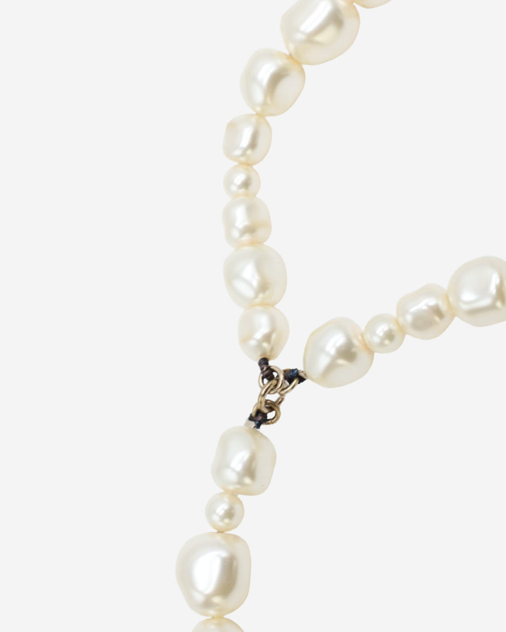 Cinturón Chanel Perlas