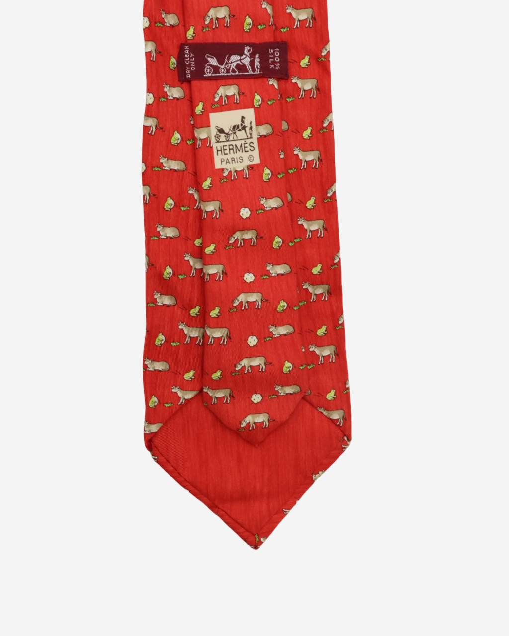 Corbata Hermès Vacas