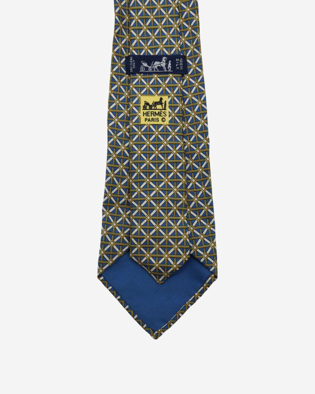 Corbata Hermès Cuadrícula
