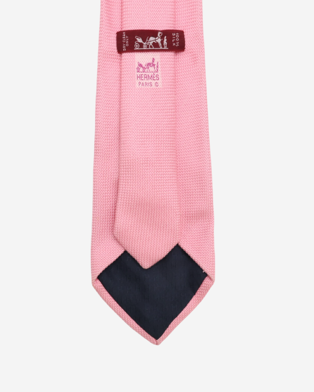 Corbata Hermès Lisa Patron Tejido