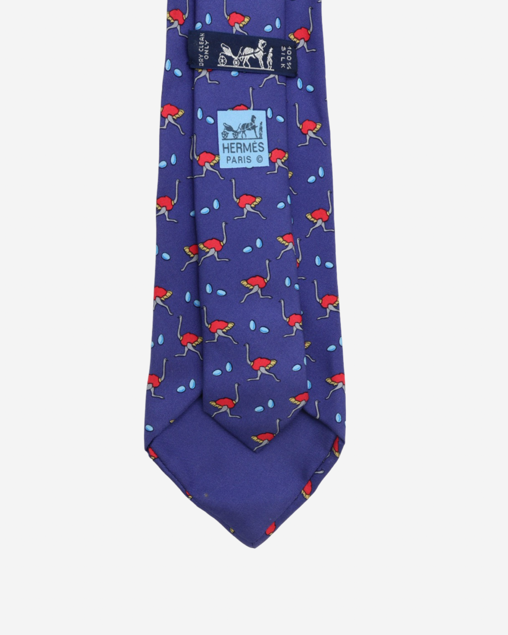 Hermès Ostrich Tie