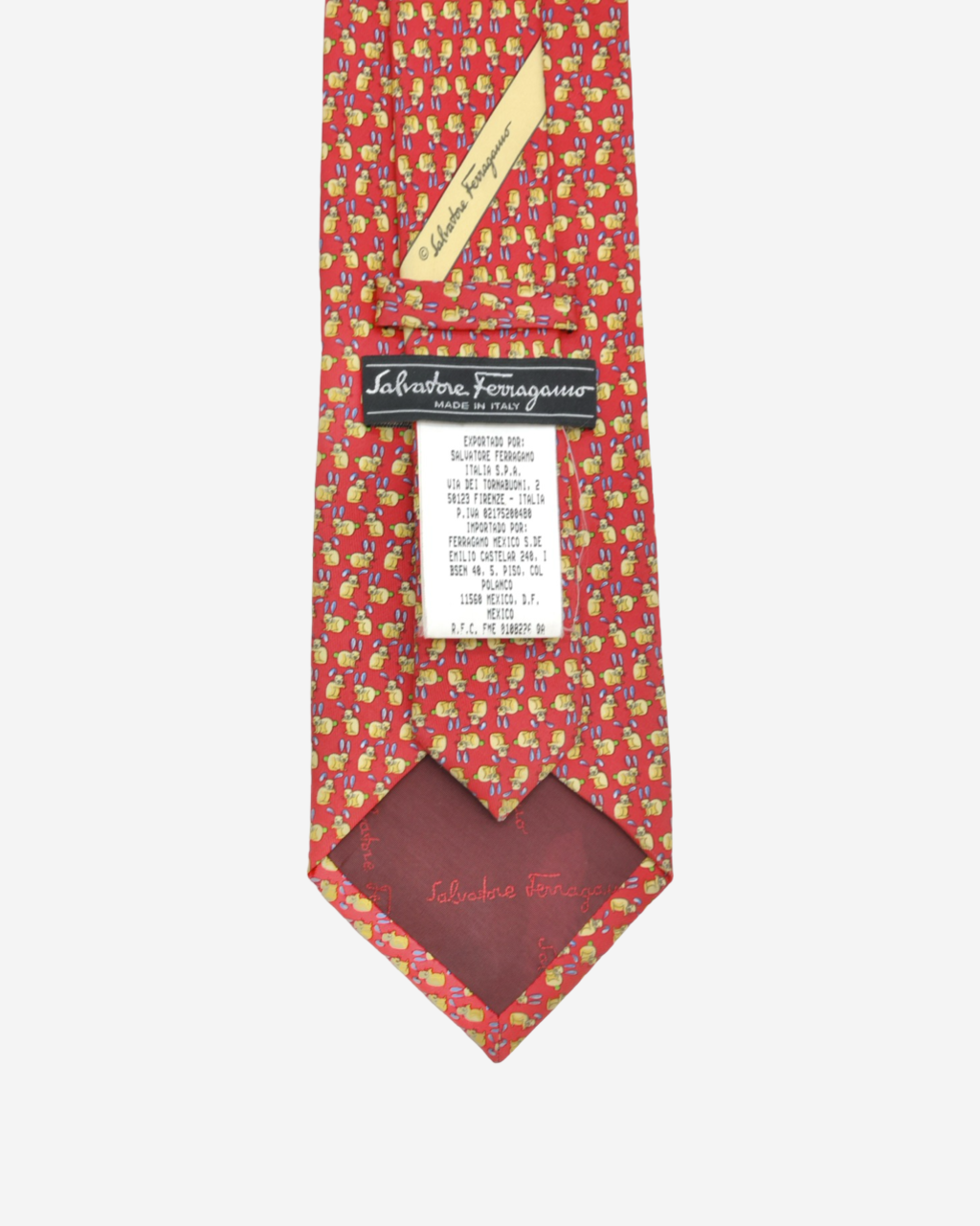 Corbata Ferragamo Conejitos