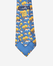 Corbata Hermès Vacas y Árboles