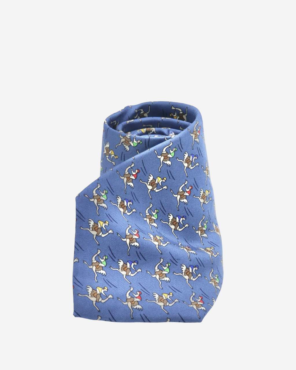 Hermès Ostriches Tie