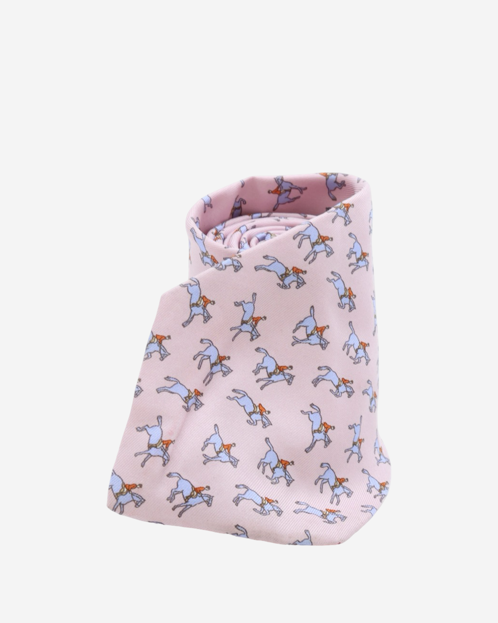 Corbata Hermès Jinetes y Caballos
