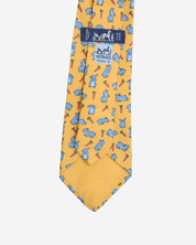 Corbata Hermès Rabbit Soccer