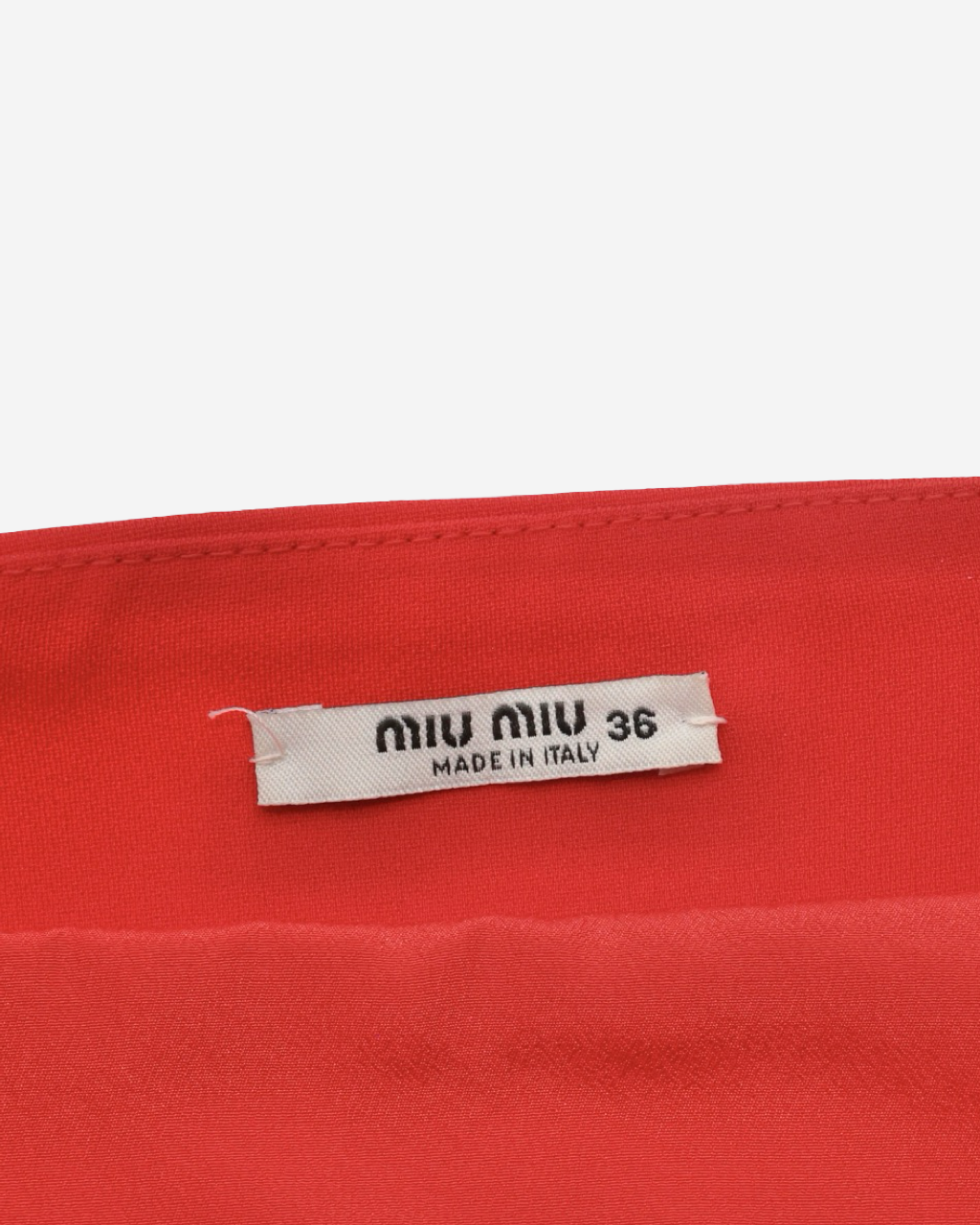 Vestido Miu Miu Halter 36 IT