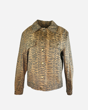 Fendi Animal Print Jacket M