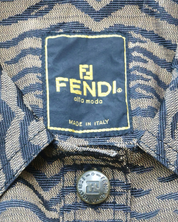 Fendi Animal Print Jacket M
