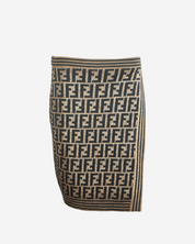 Falda Fendi Zucca 42 IT
