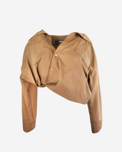 Jacquemus La Montagne Cropped Shirt 36 IT