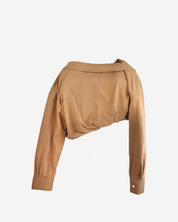 Jacquemus La Montagne Cropped Shirt 36 IT