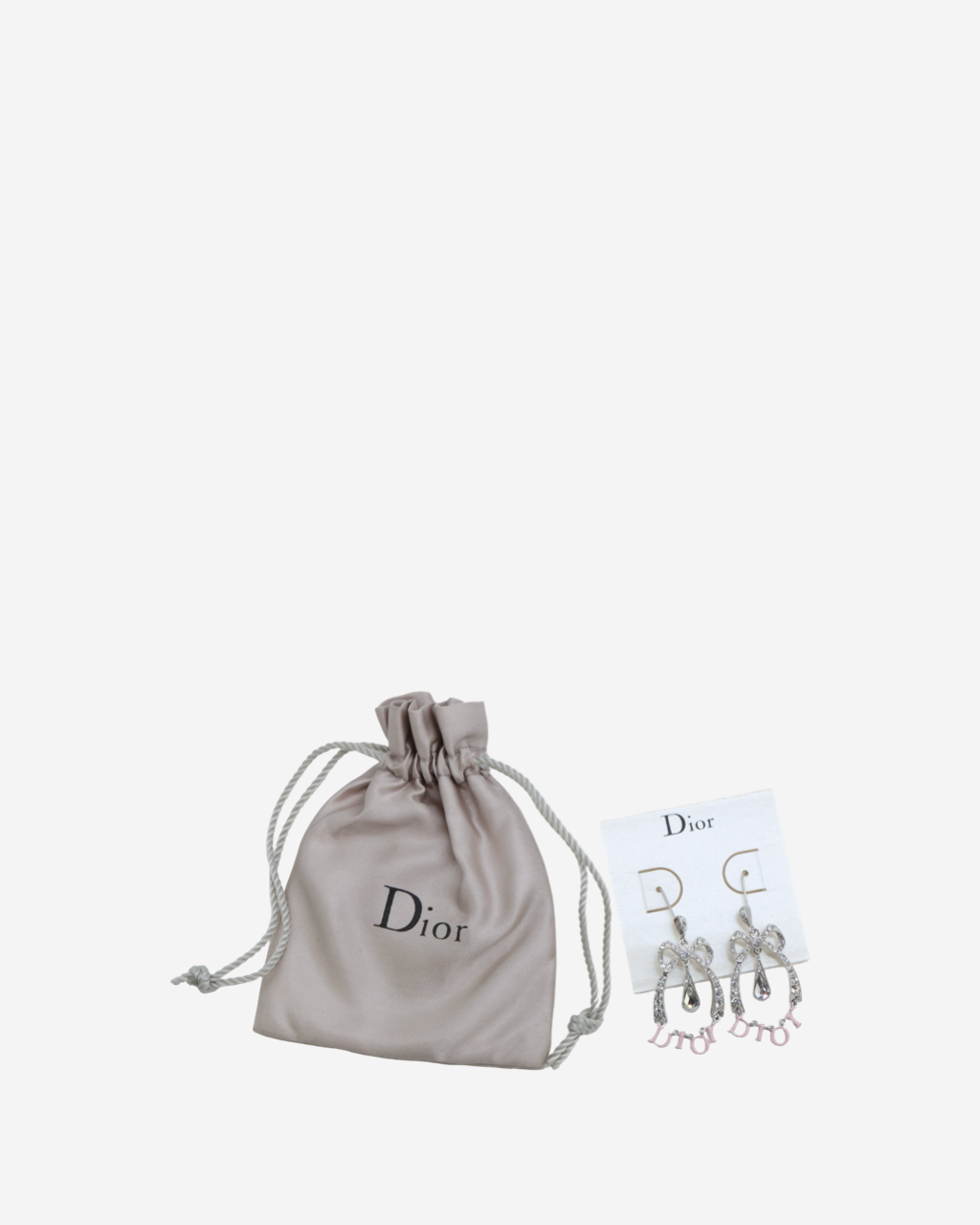 Aretes Dior Bow