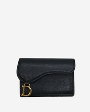 Tarjetero Dior Saddle Bloom