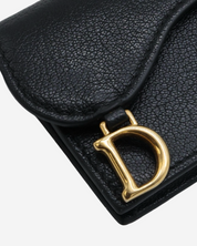 Tarjetero Dior Saddle Bloom