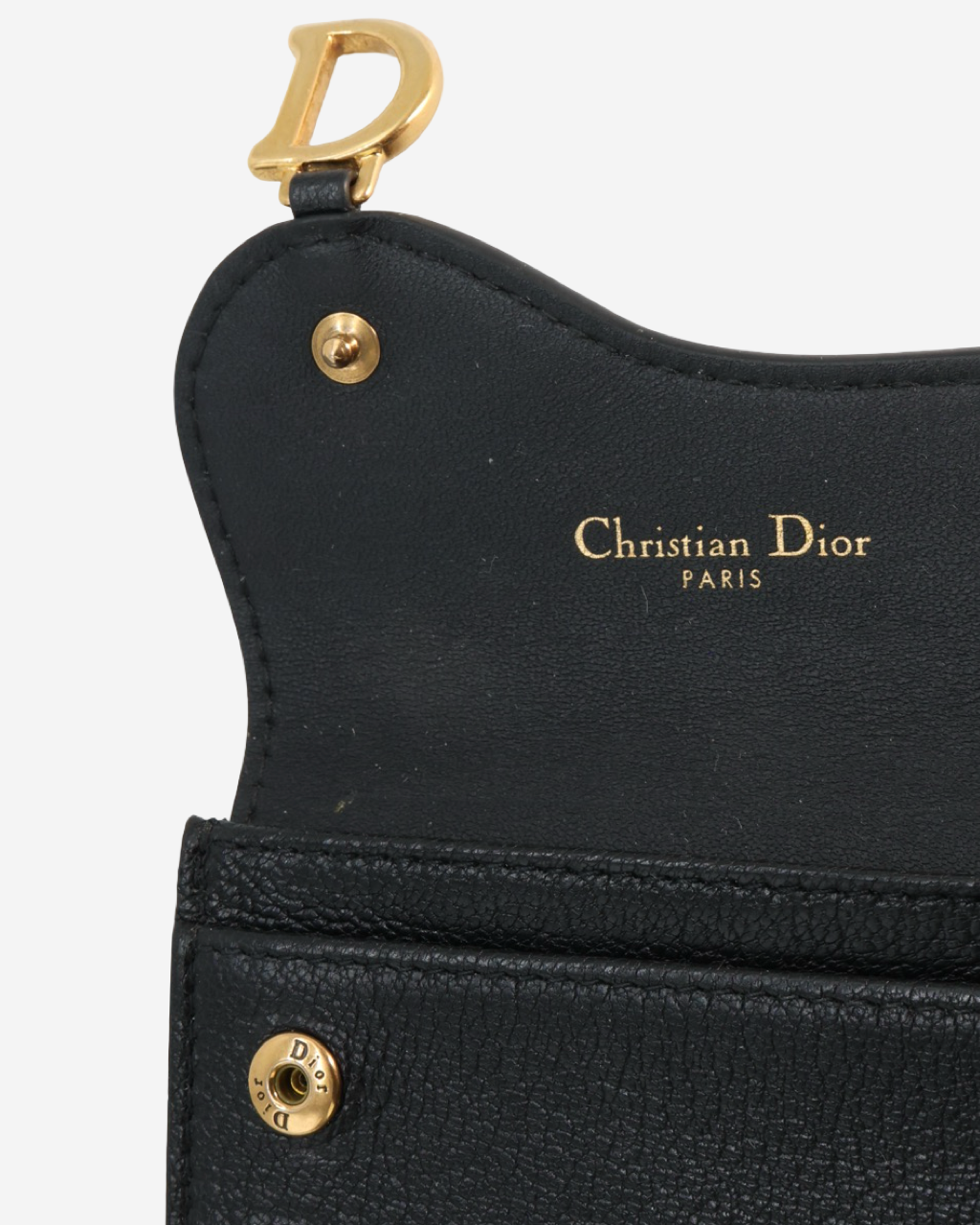 Tarjetero Dior Saddle Bloom
