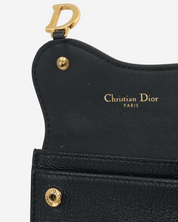 Tarjetero Dior Saddle Bloom