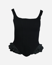 Escada Ruffles Top S 