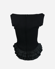 Escada Ruffles Top S 