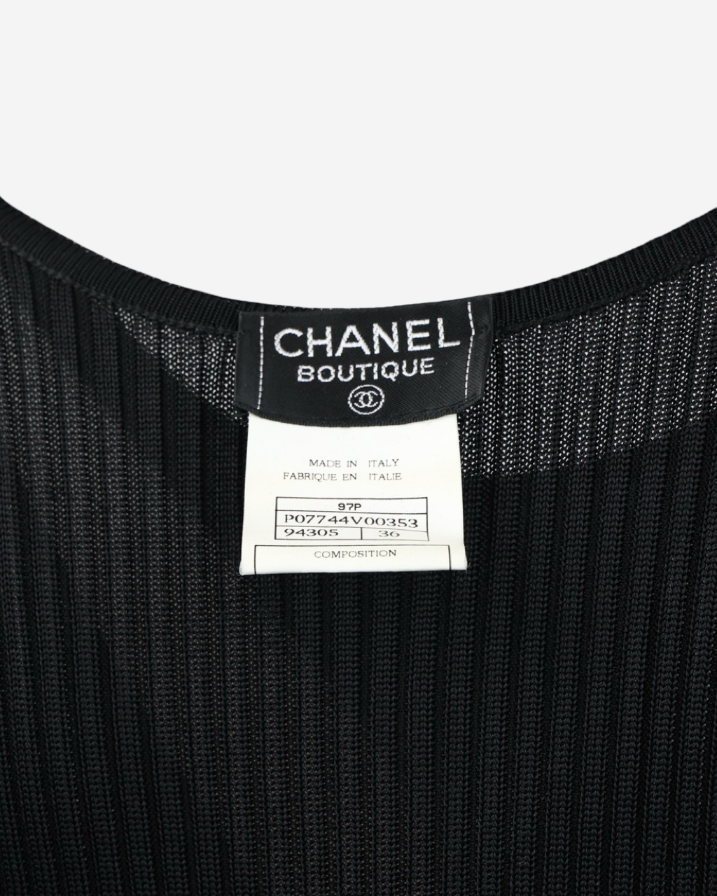 Chanel Knit Top 36 IT