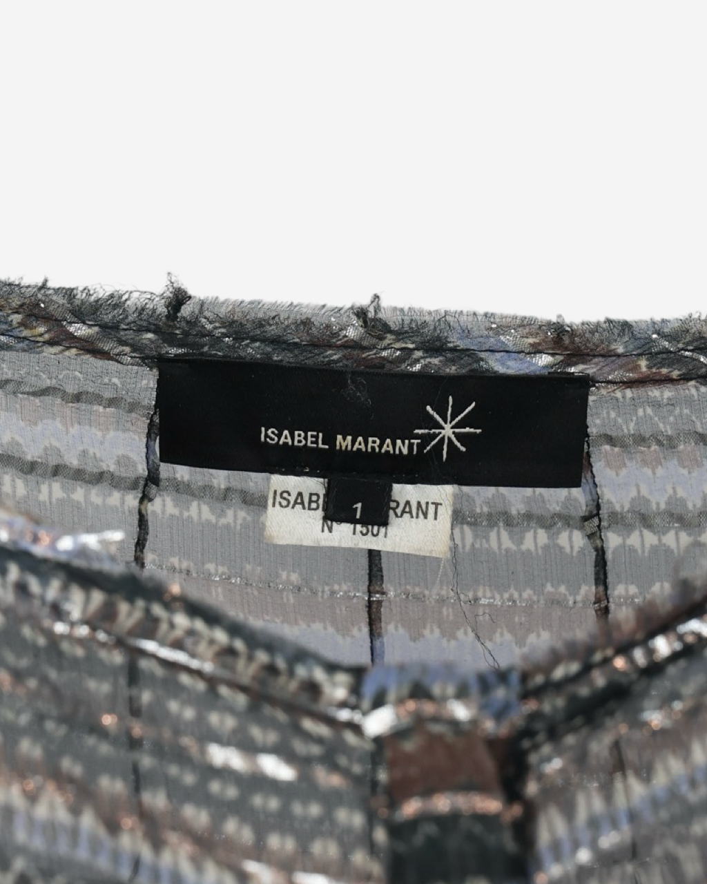 Blusa Isabel Marant Rayas XS