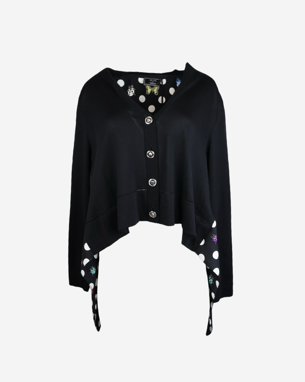 Blusa Versace x Dua Lipa Polka 36 IT
