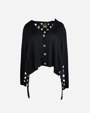 Blusa Versace x Dua Lipa Polka 36 IT