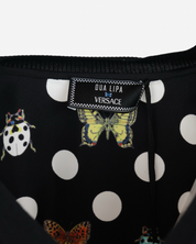 Blusa Versace x Dua Lipa Polka 36 IT