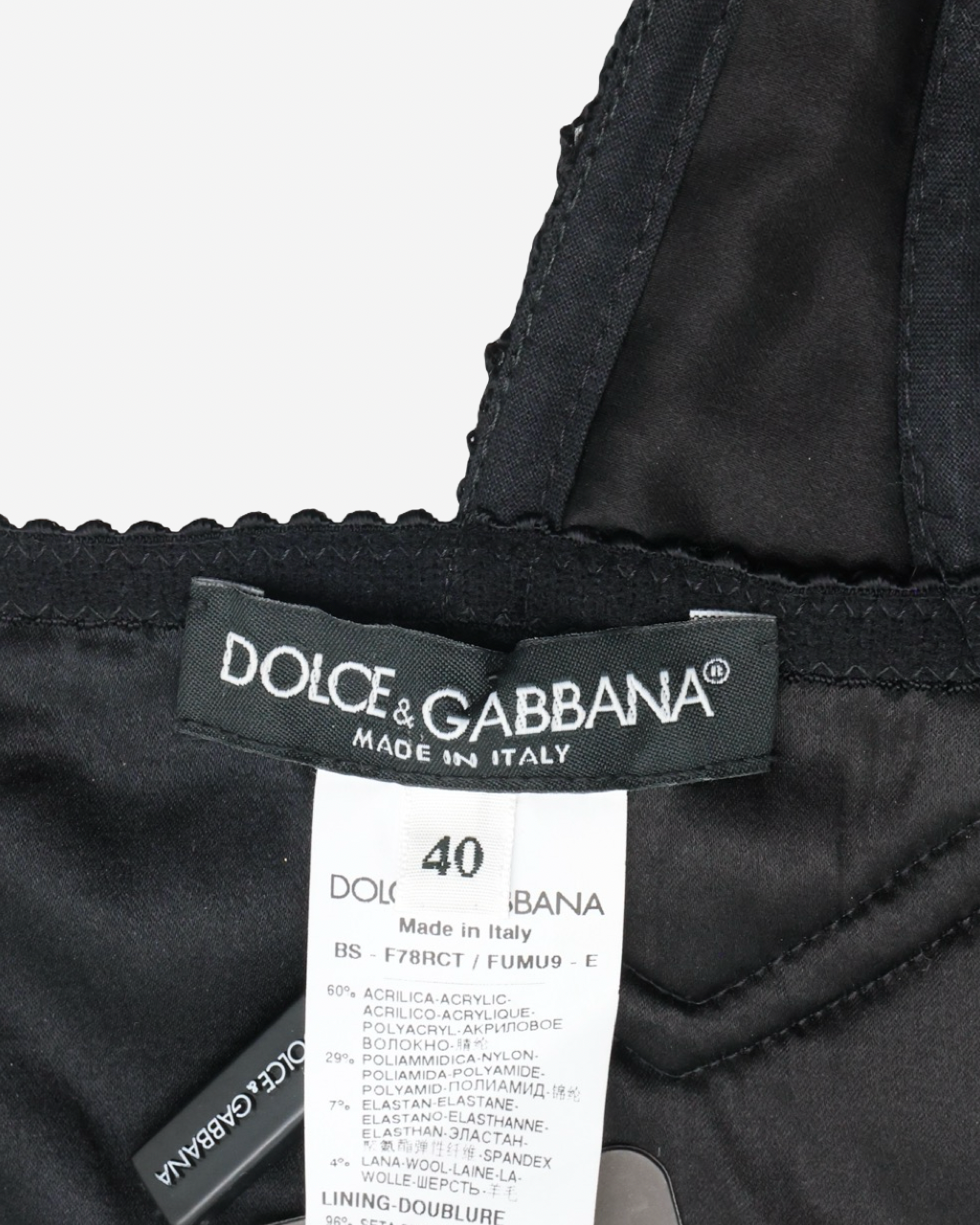 Top Dolce & Gabbana Tweed XS