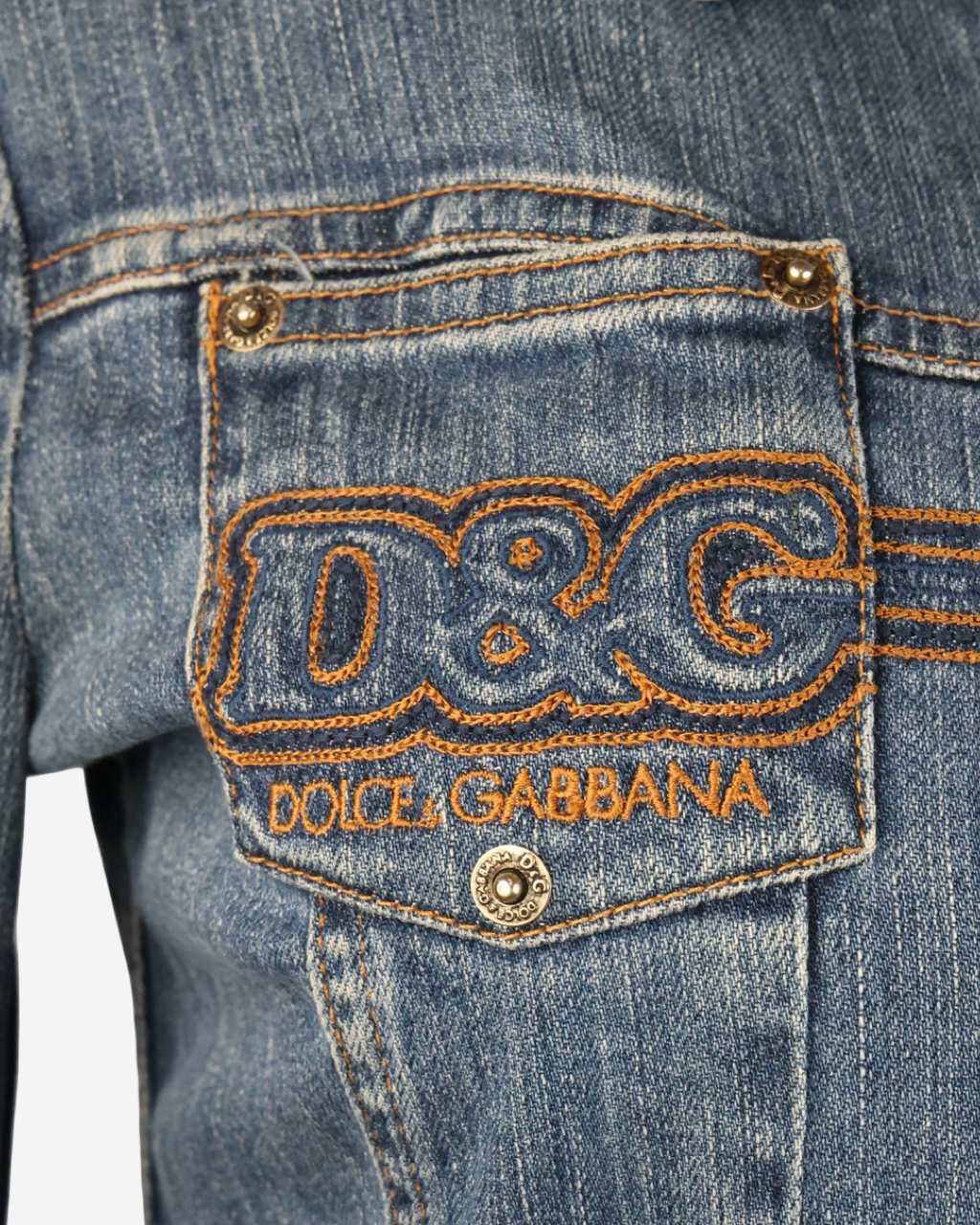 Chamarra Dolce & Gabbana Denim Vintage XS