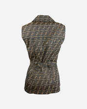 Fendi Zucca Vest 42 IT